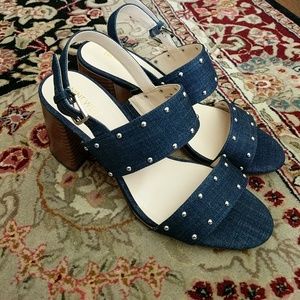 Nine West Denim Sandals